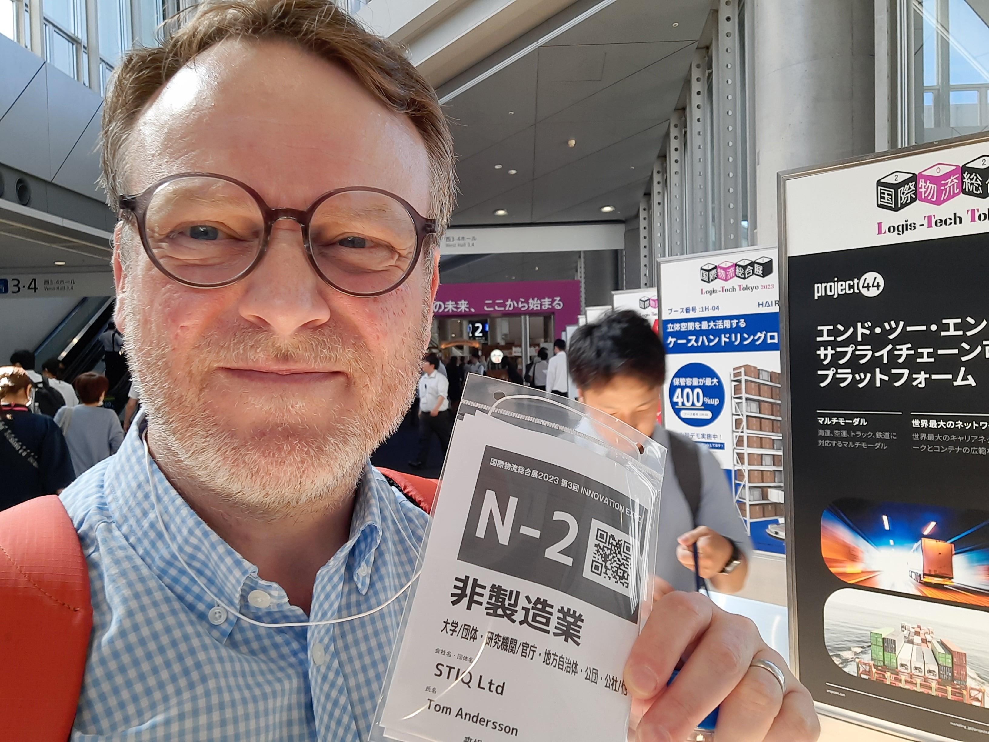 tom andersson at logis tech tokyo 2023