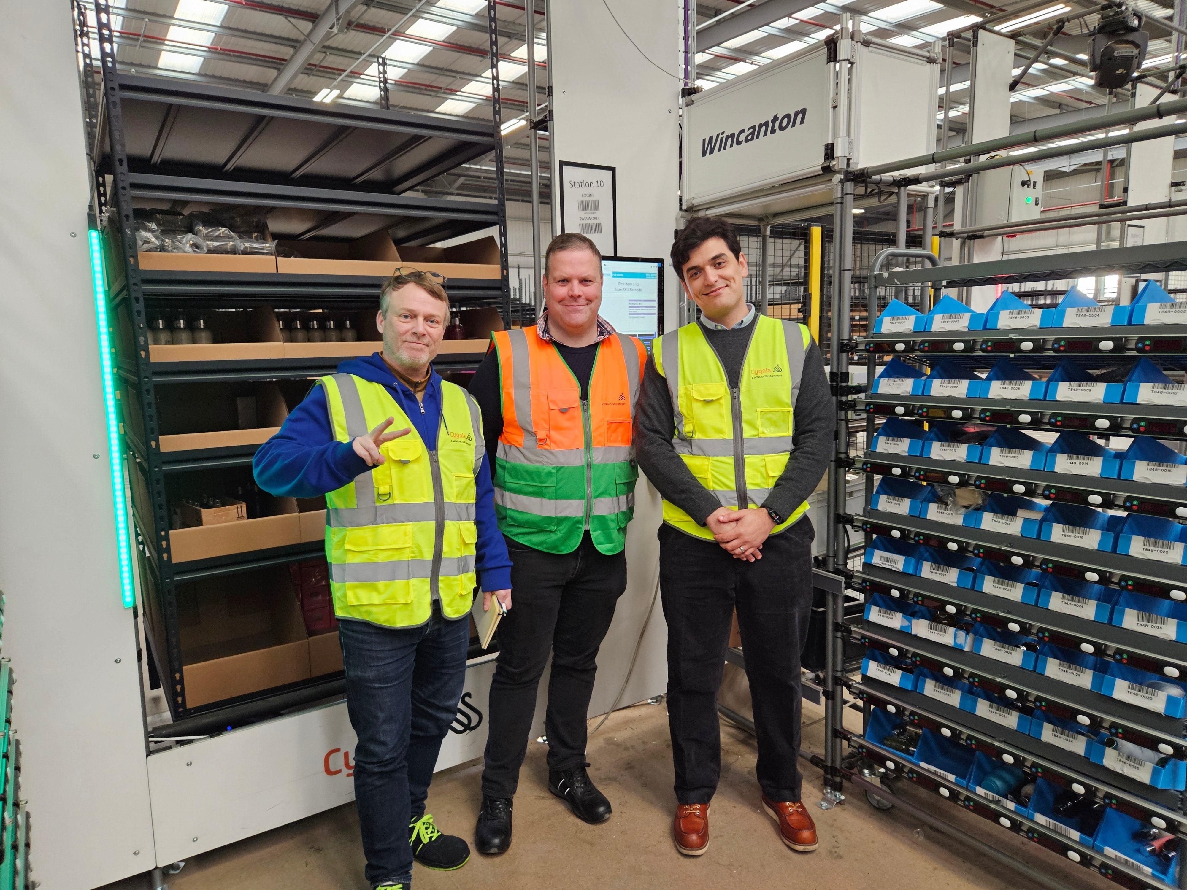 STIQ working at wincanton 3pl