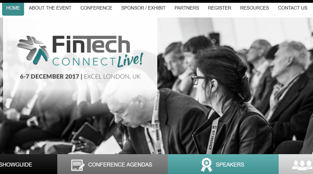 Show Review: FinTech Connect Live, Excel, London, UK. Dec 6-7, 2017