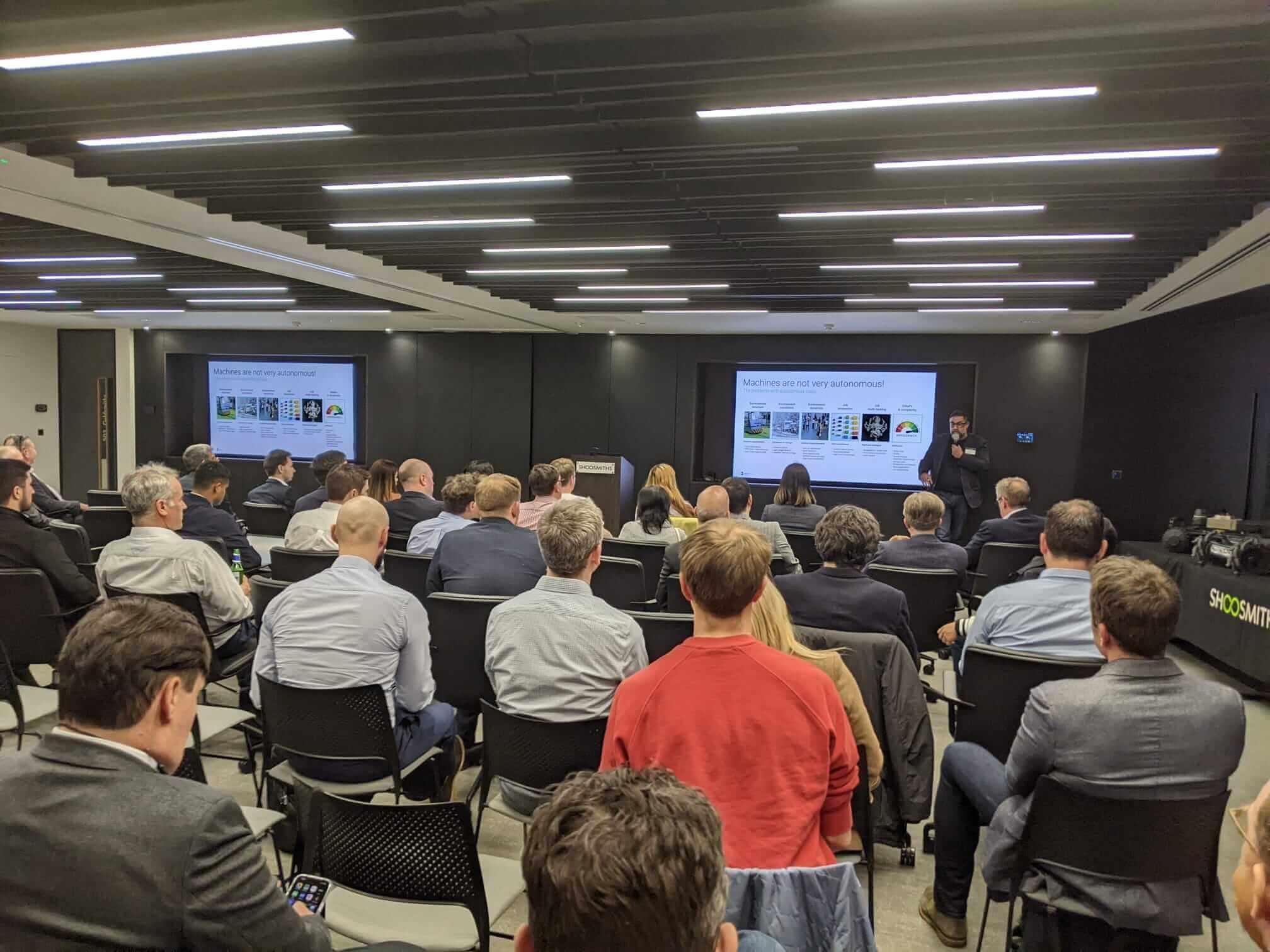 TLA Robotics networking event review marc 2022 london United Kingdom