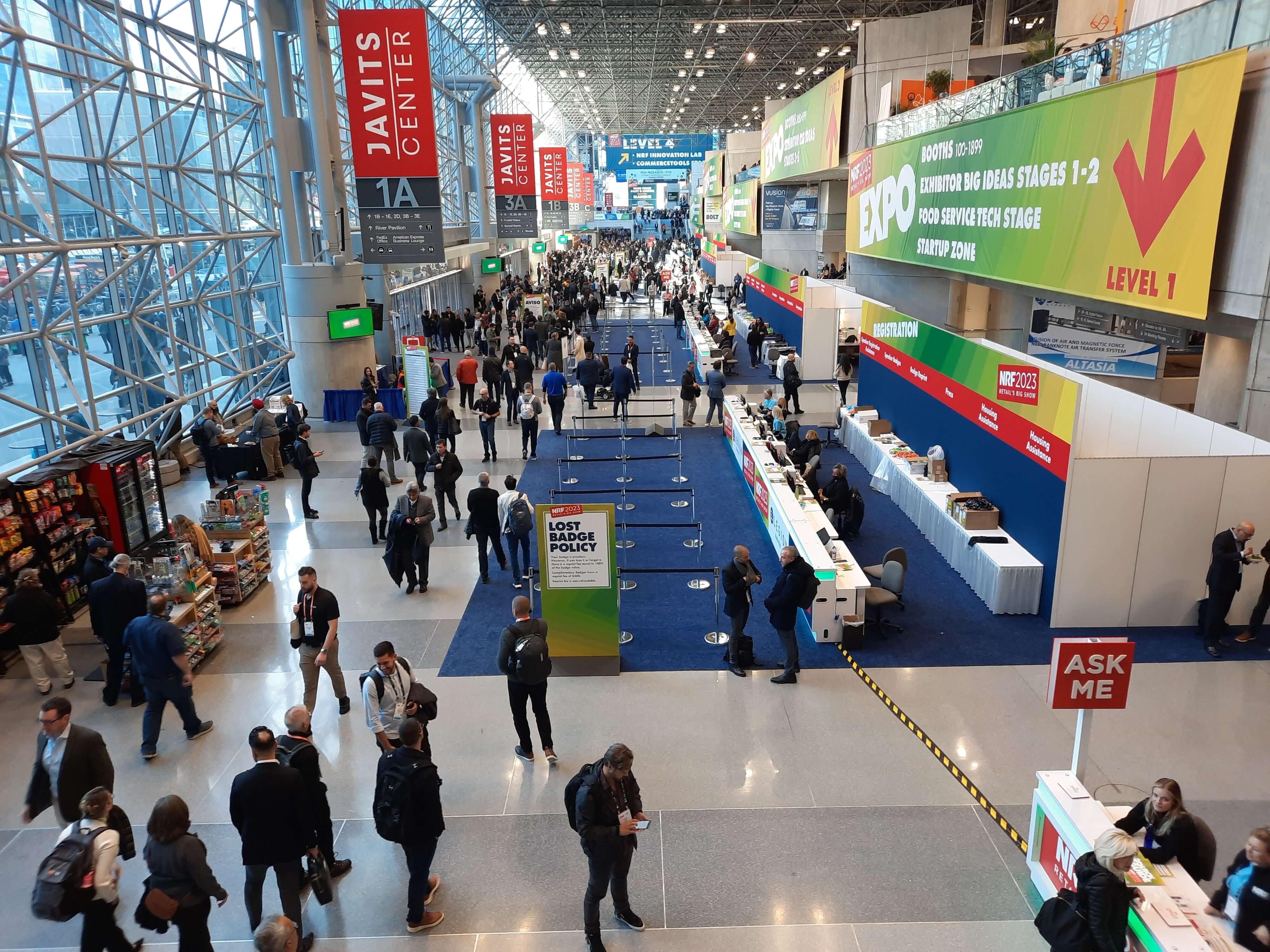 National Retail Federation NRD New York trade show review