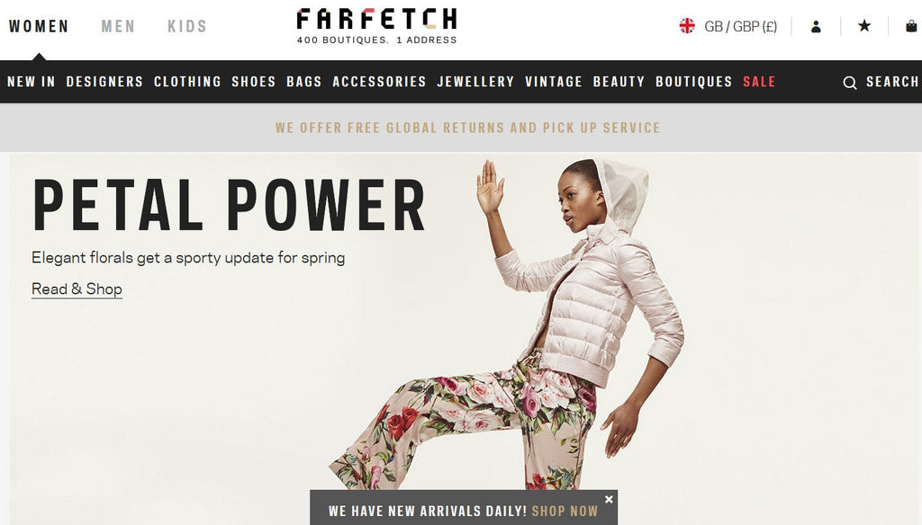 Farfetch raises $110million