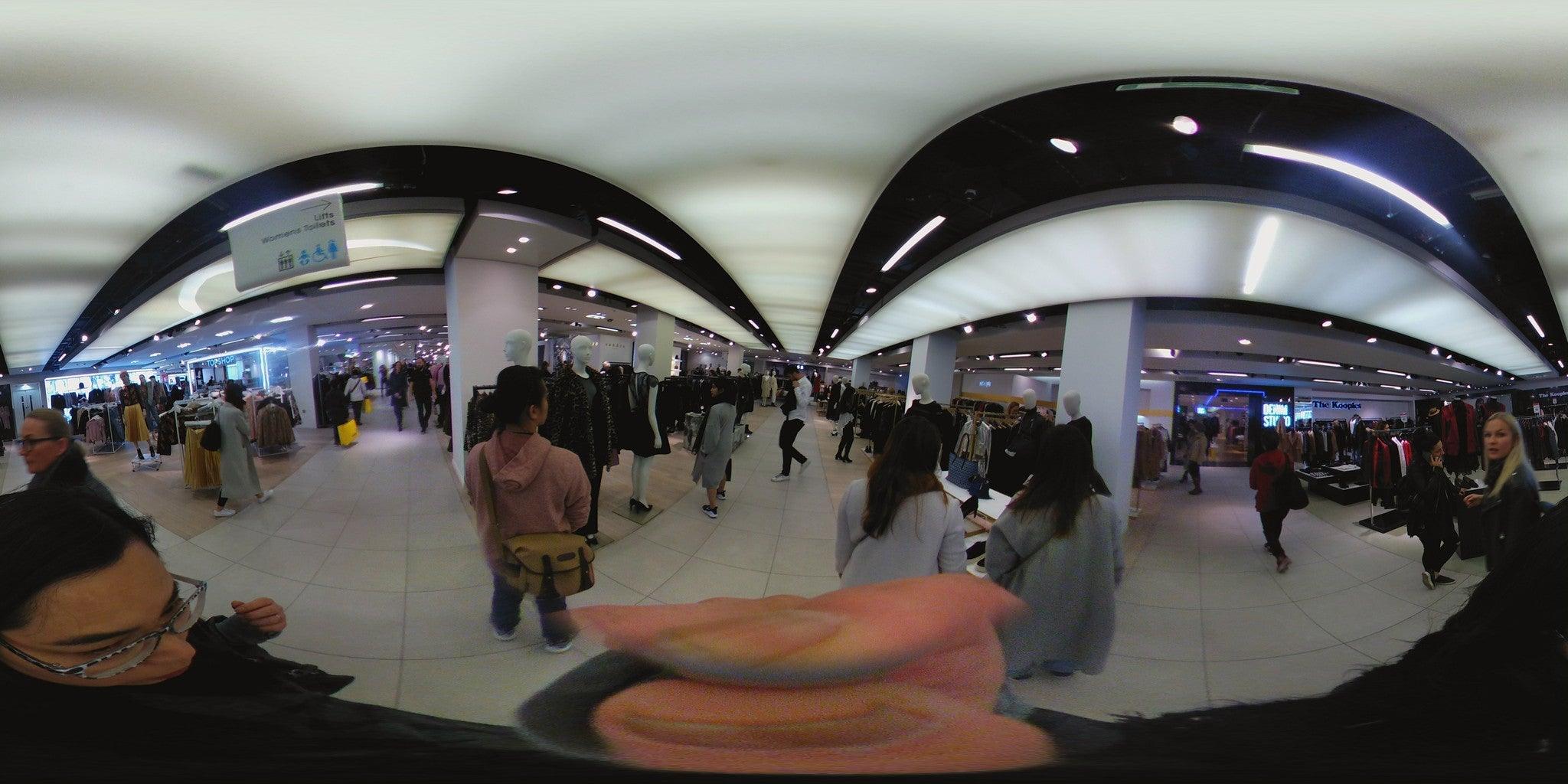 A Virtual Look Inside Selfridges Department Store, Oxford Street, London, UK