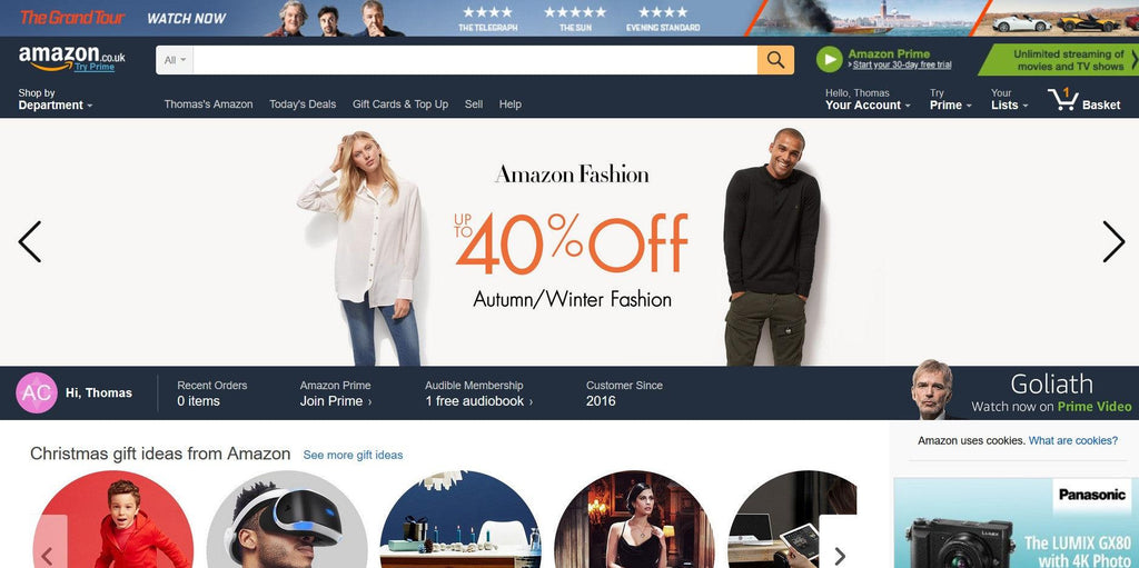 Amazon vs Tesco: A comparison of two different ecommerce approaches