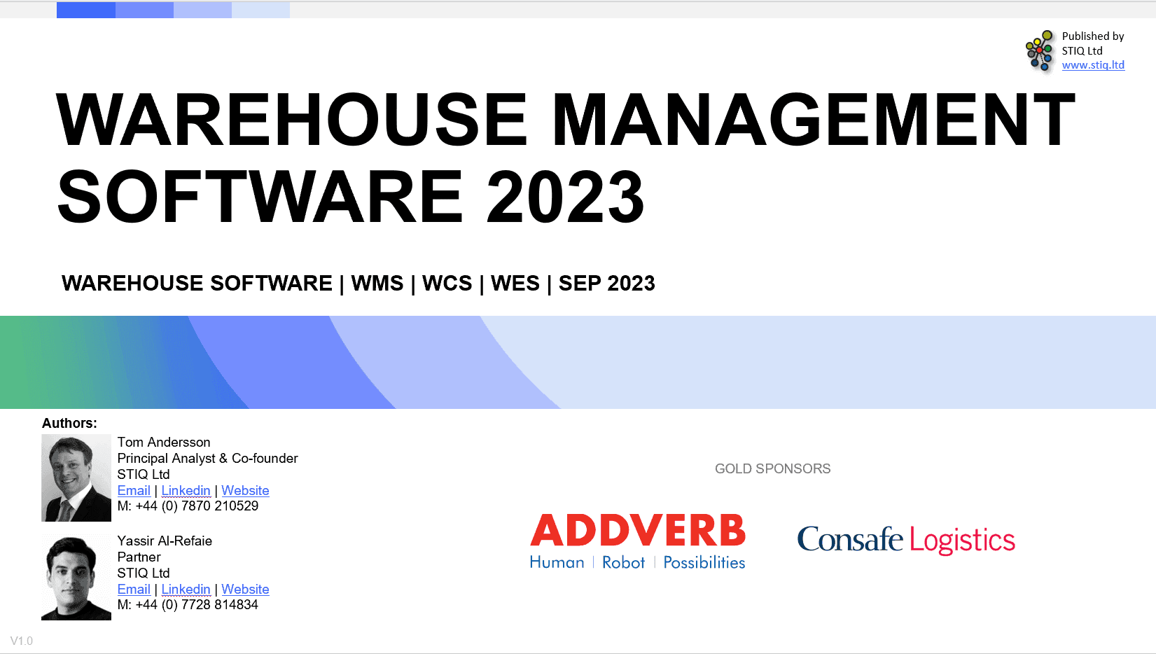 Market Report: WMS Software 2023 - STIQ Ltd (t/a Styleintelligence)