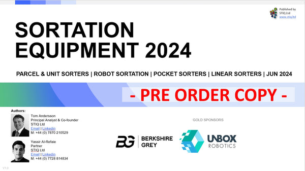Market Report: Sortation Equipment 2024 (PRE-ORDER) - Styleintelligence