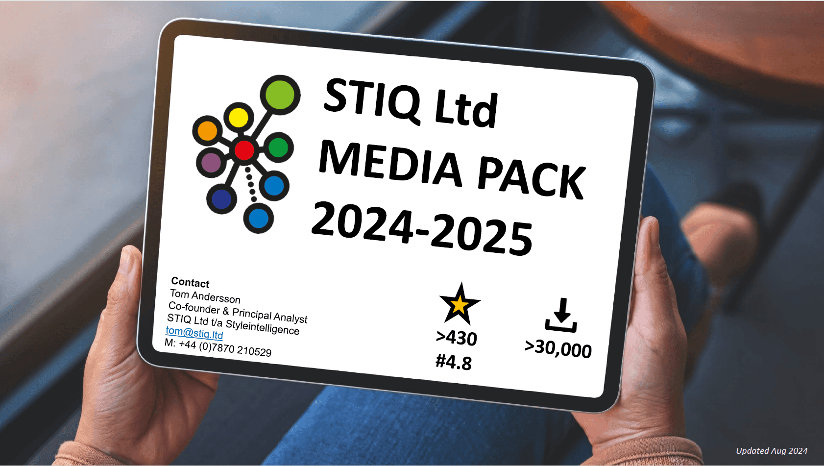 STIQ Media Pack for Advertisers & Sponsors - STIQ Ltd (t/a Styleintelligence)