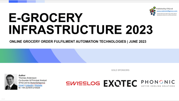 2023 Online grocery automation technology report swisslog phononic exotec